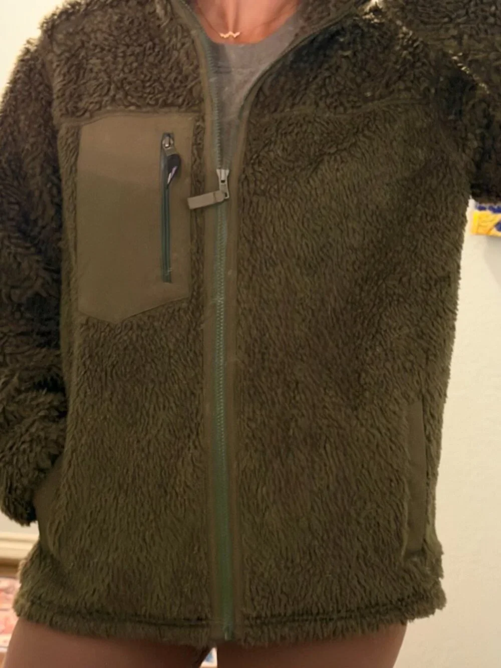Patagonia Women’s Retro-X® Coat – Basin Green – Medium – EUC